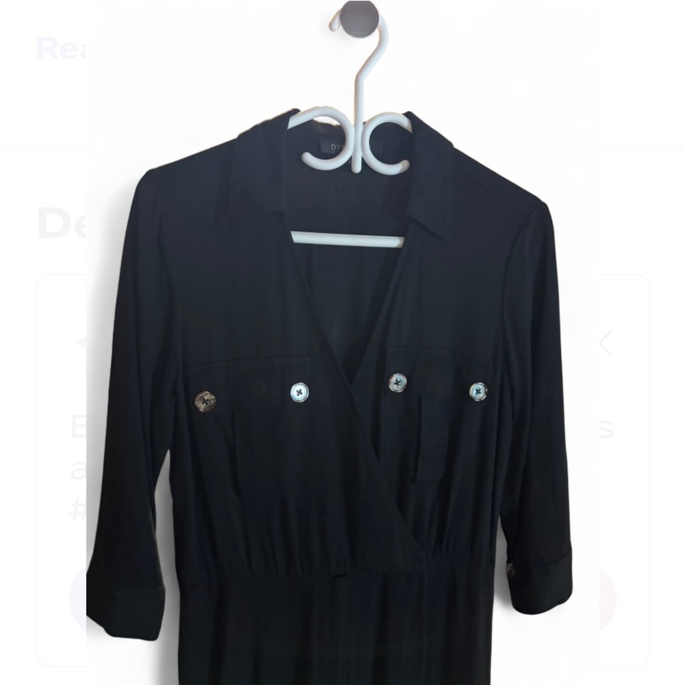 Dynamite Classic Black Jumpsuit - Picture 2 of 5